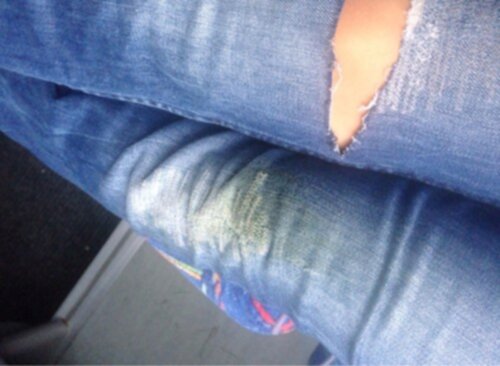 gräsfläckar på jeans gräsfläckar på jeans